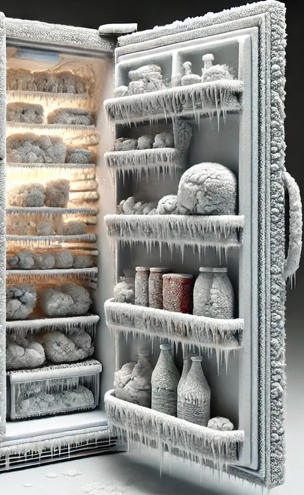 Ice Buildup Fridge Repair